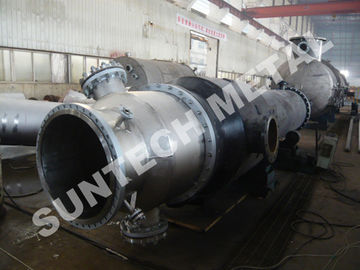 中国 チタニウム SA266 貝の管の熱交換器 80sqm 重量 3 トンの サプライヤー