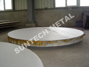 中国 1 ナフトールおよび 1 ナフチルアミンの企業のためのジルコニウム覆われた 管板 Gr.1 /105 工場